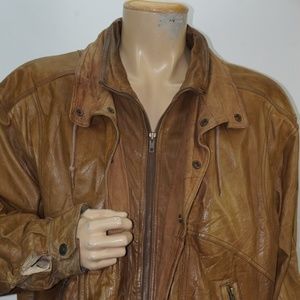 thinsulate adventure bound leather jacket